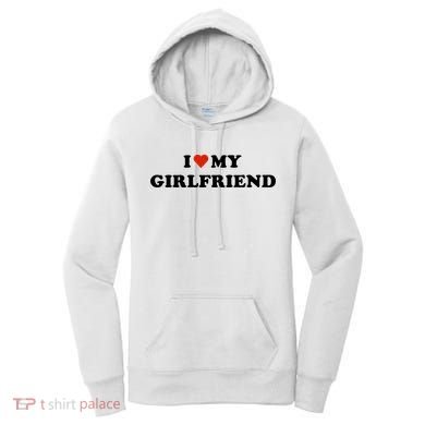 I Love My Gf Women's Hoodie