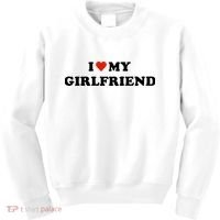 I Love My Gf Kids Sweatshirt thumb 0