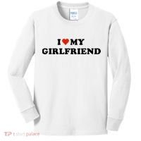 I Love My Gf Kids Long Sleeve Shirt thumb 0