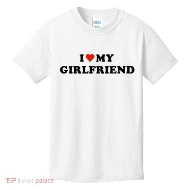 I Love My Gf Kids T-Shirt