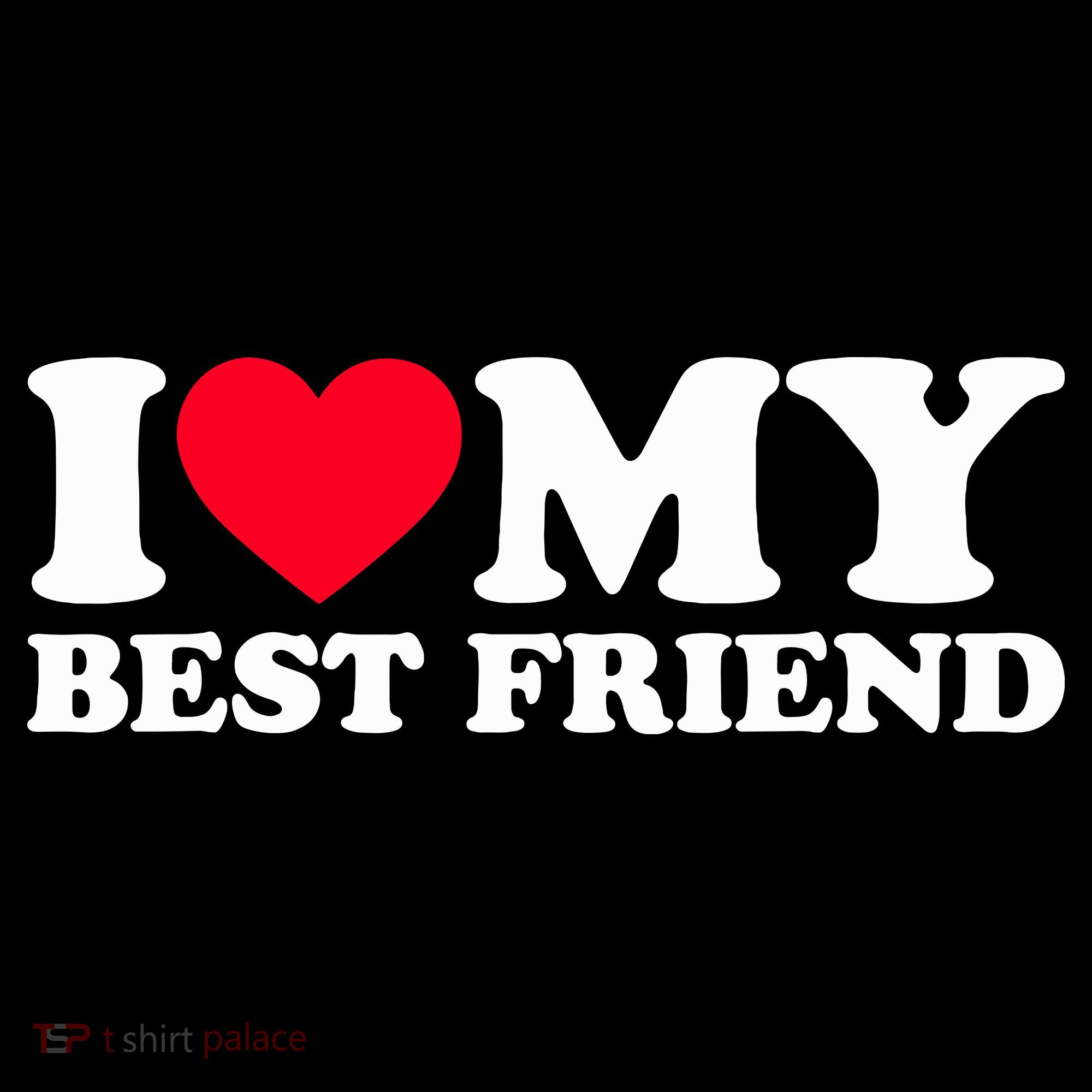 I Love My Best Friend Women's Hoodie