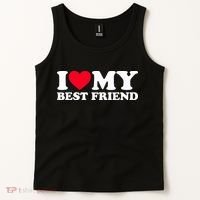 I Love My Best Friend Tank Top thumb 2