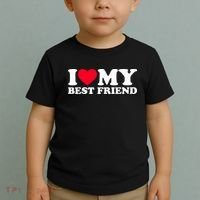 I Love My Best Friend Toddler T-Shirt thumb 2