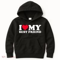 I Love My Best Friend Kids Hoodie thumb 0