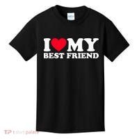 I Love My Best Friend Kids T-Shirt thumb 0