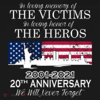 In Loving Memory Of The Victims Heroes 9/11 20th Anniversary Backpack thumb 2