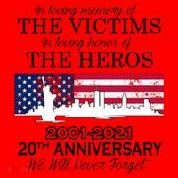 In Loving Memory Of The Victims Heroes 9/11 20th Anniversary Santa Hat thumb 1