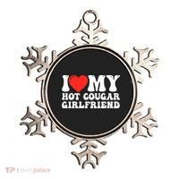 I Love My Hot Cougar Girlfriend I Heart My Hot Cougar Gf Ornament thumb 0