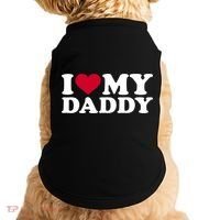 I Love My Daddy TShirt Doggie Tank thumb 0