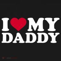 I Love My Daddy TShirt Backpack thumb 2