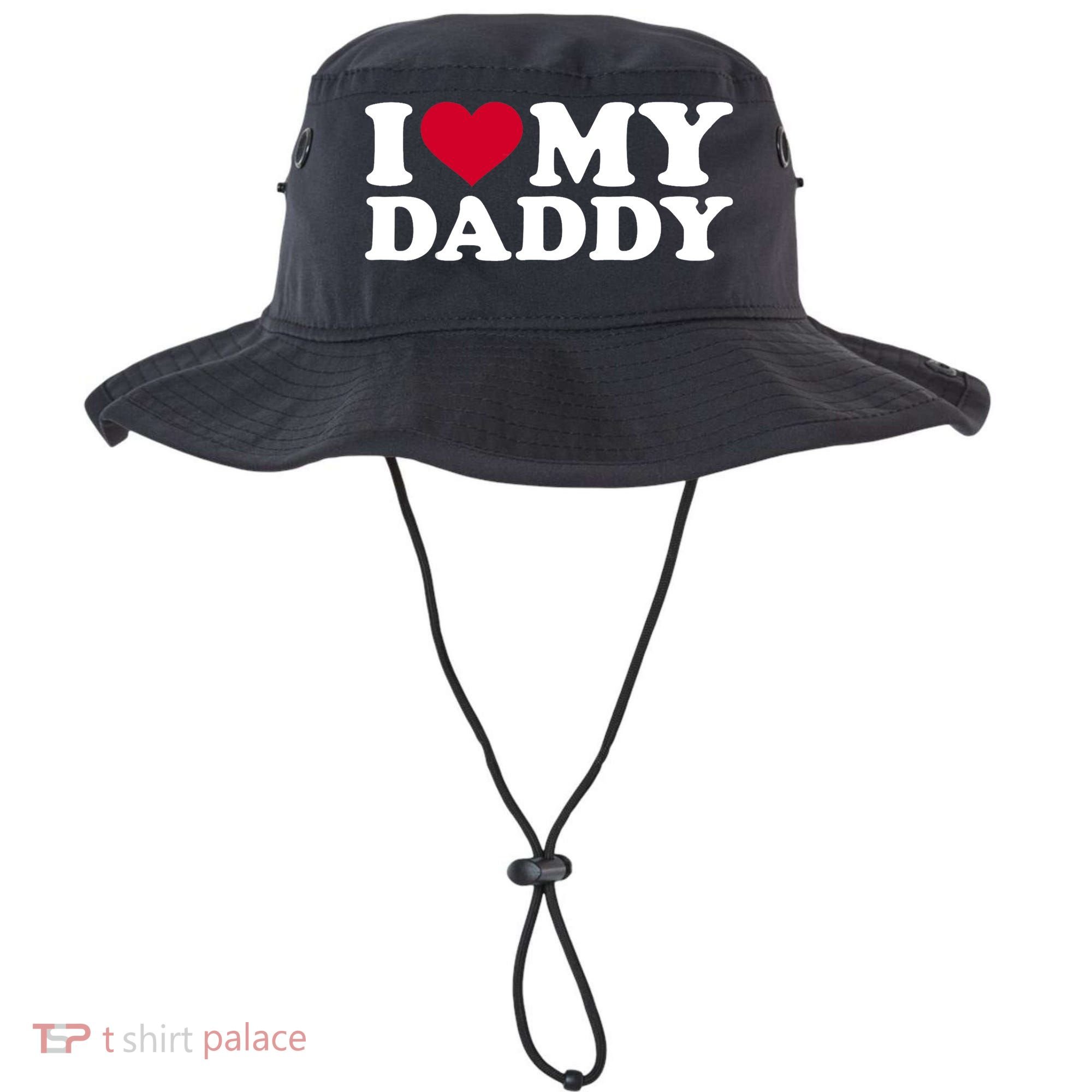 I Love My Daddy TShirt Bucket Hat