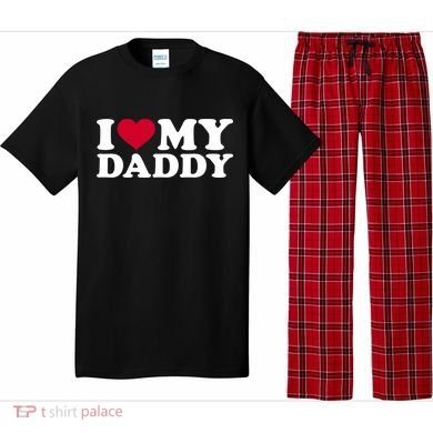 I Love My Daddy TShirt Pajama Set