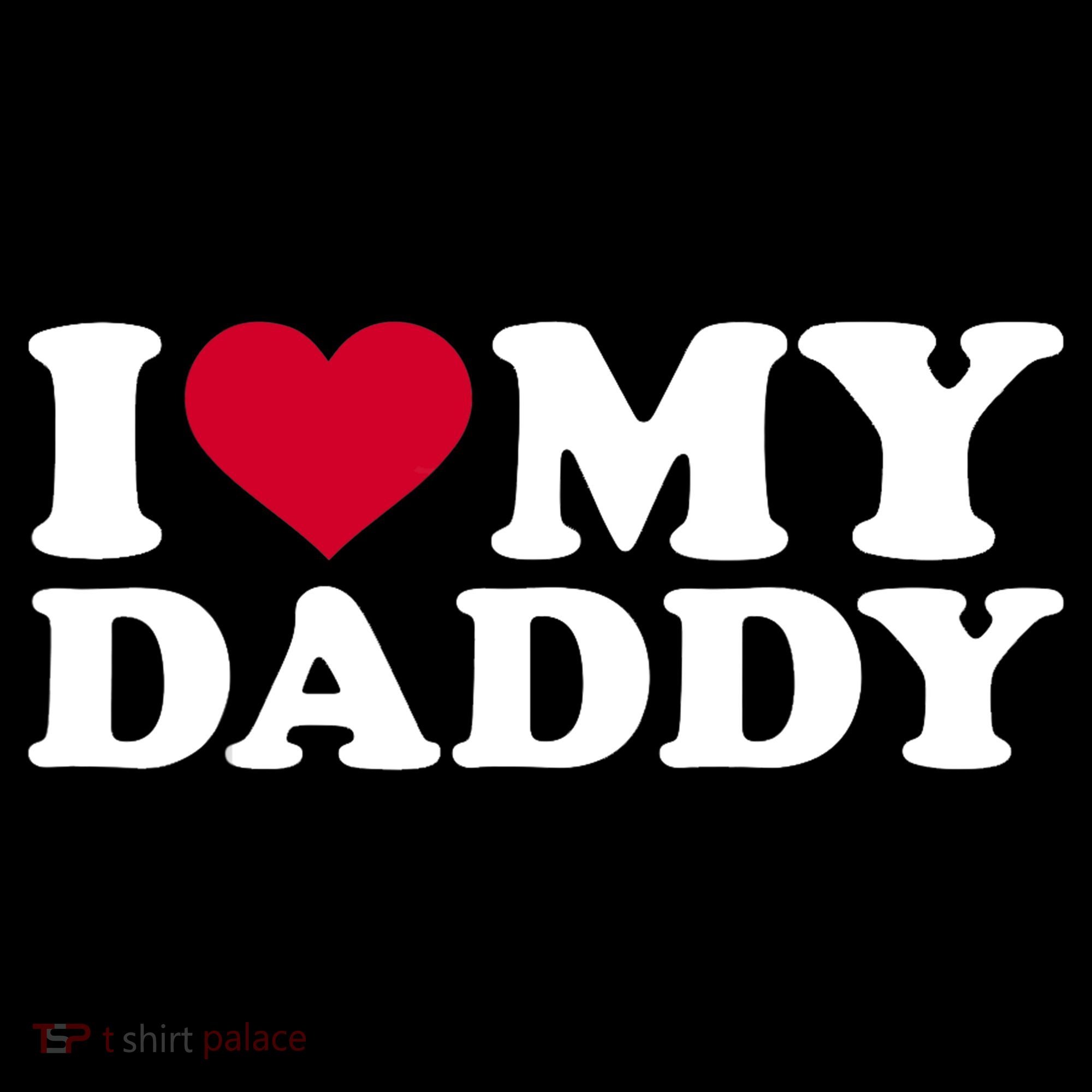 I Love My Daddy TShirt Mousepad