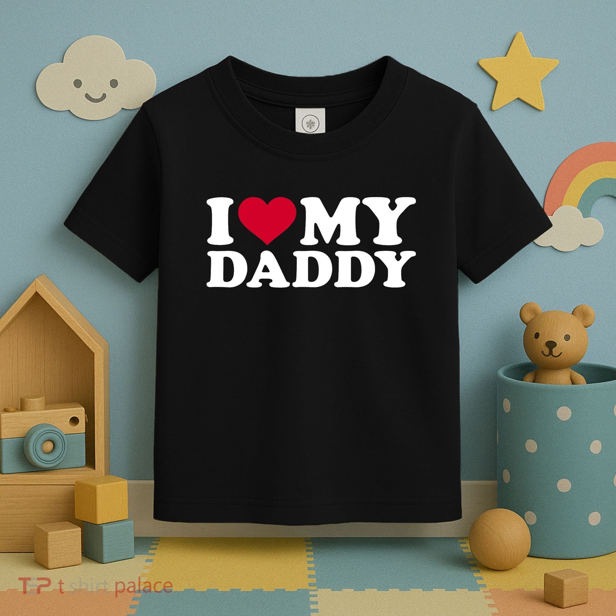 I Love My Daddy TShirt Toddler T-Shirt