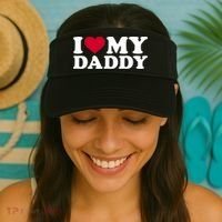 I Love My Daddy TShirt Visor thumb 2