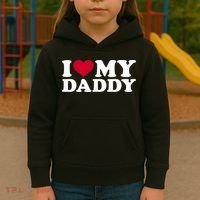 I Love My Daddy TShirt Kids Hoodie thumb 3