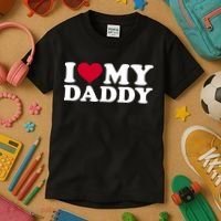 I Love My Daddy TShirt Kids T-Shirt thumb 3
