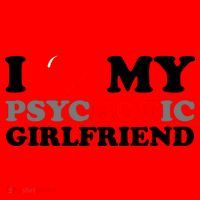 I Love My Psychotic Girlfriend Funny Gift Santa Hat thumb 1