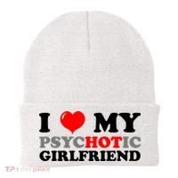 I Love My Psychotic Girlfriend Funny Gift Beanie thumb 0