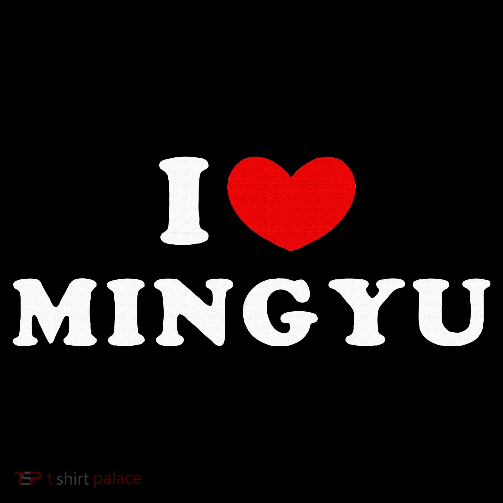 I Love Mingyu I Heart Mingyu Women's Hoodie