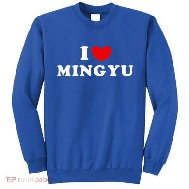 I Love Mingyu I Heart Mingyu Sweatshirt