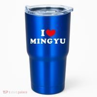 I Love Mingyu I Heart Mingyu Tumbler thumb 0