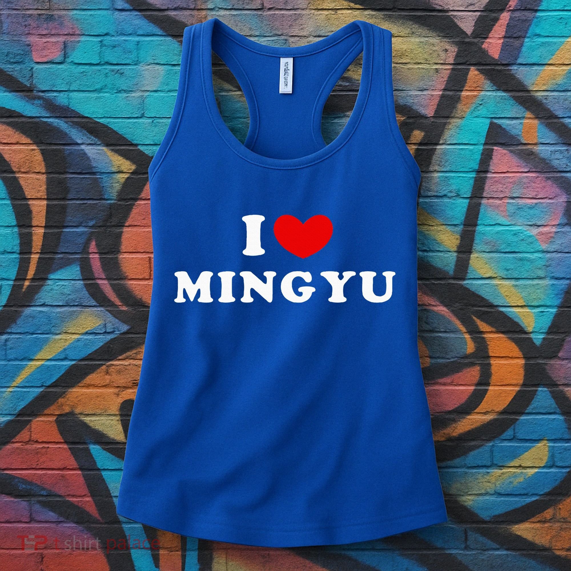 I Love Mingyu I Heart Mingyu Women's Tank Top