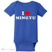 I Love Mingyu I Heart Mingyu Baby Bodysuit thumb 0