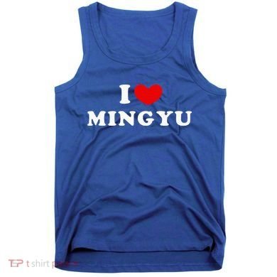 I Love Mingyu I Heart Mingyu Tank Top