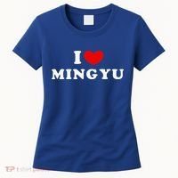 I Love Mingyu I Heart Mingyu Women's T-Shirt thumb 0