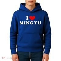 I Love Mingyu I Heart Mingyu Kids Hoodie thumb 4