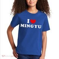 I Love Mingyu I Heart Mingyu Kids T-Shirt thumb 2