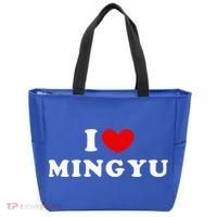 I Love Mingyu I Heart Mingyu Tote Bag thumb 0