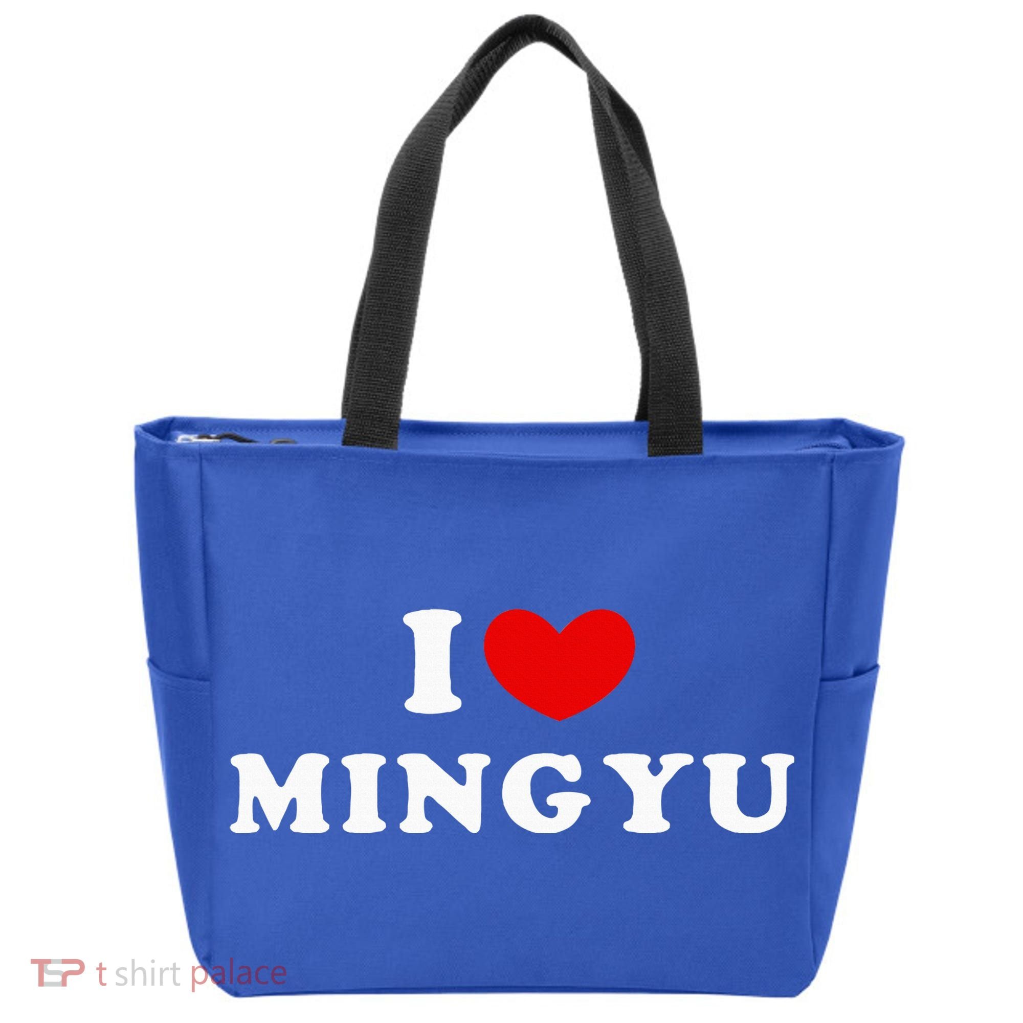 I Love Mingyu I Heart Mingyu Tote Bag