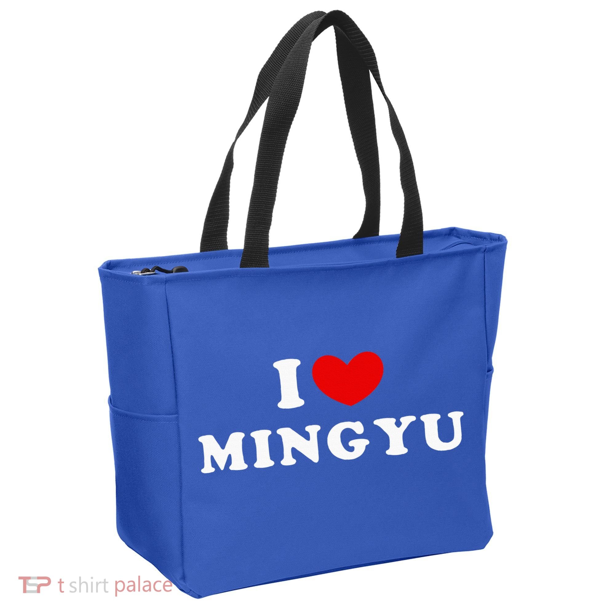 I Love Mingyu I Heart Mingyu Tote Bag