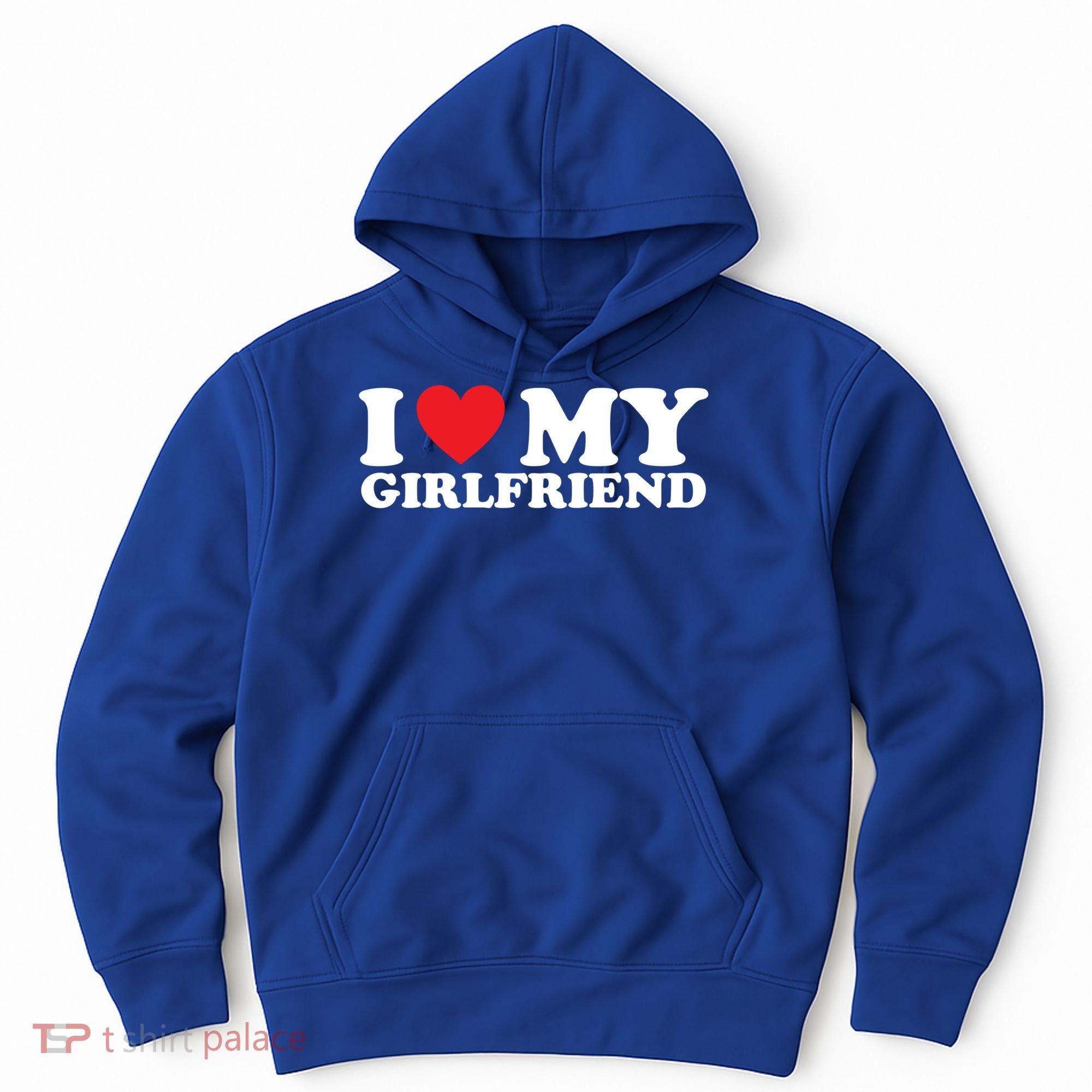 I Love My Girlfriend I Heart My Girlfriend Gift Hoodie