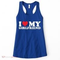 I Love My Girlfriend I Heart My Girlfriend Gift Women's Tank Top thumb 0