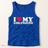 I Love My Girlfriend I Heart My Girlfriend Gift Tank Top thumb 2