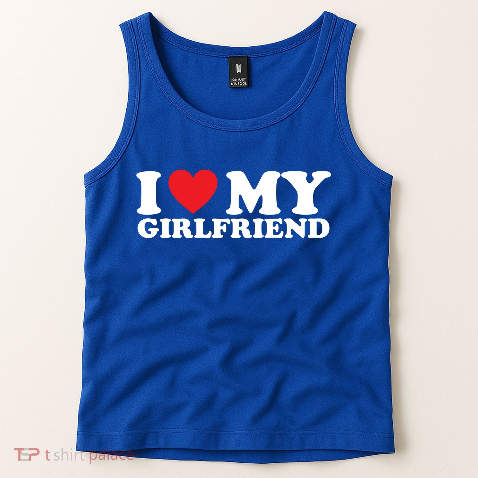 I Love My Girlfriend I Heart My Girlfriend Gift Tank Top
