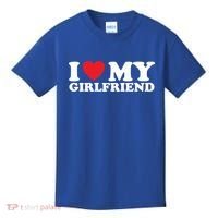 I Love My Girlfriend I Heart My Girlfriend Gift Kids T-Shirt thumb 0