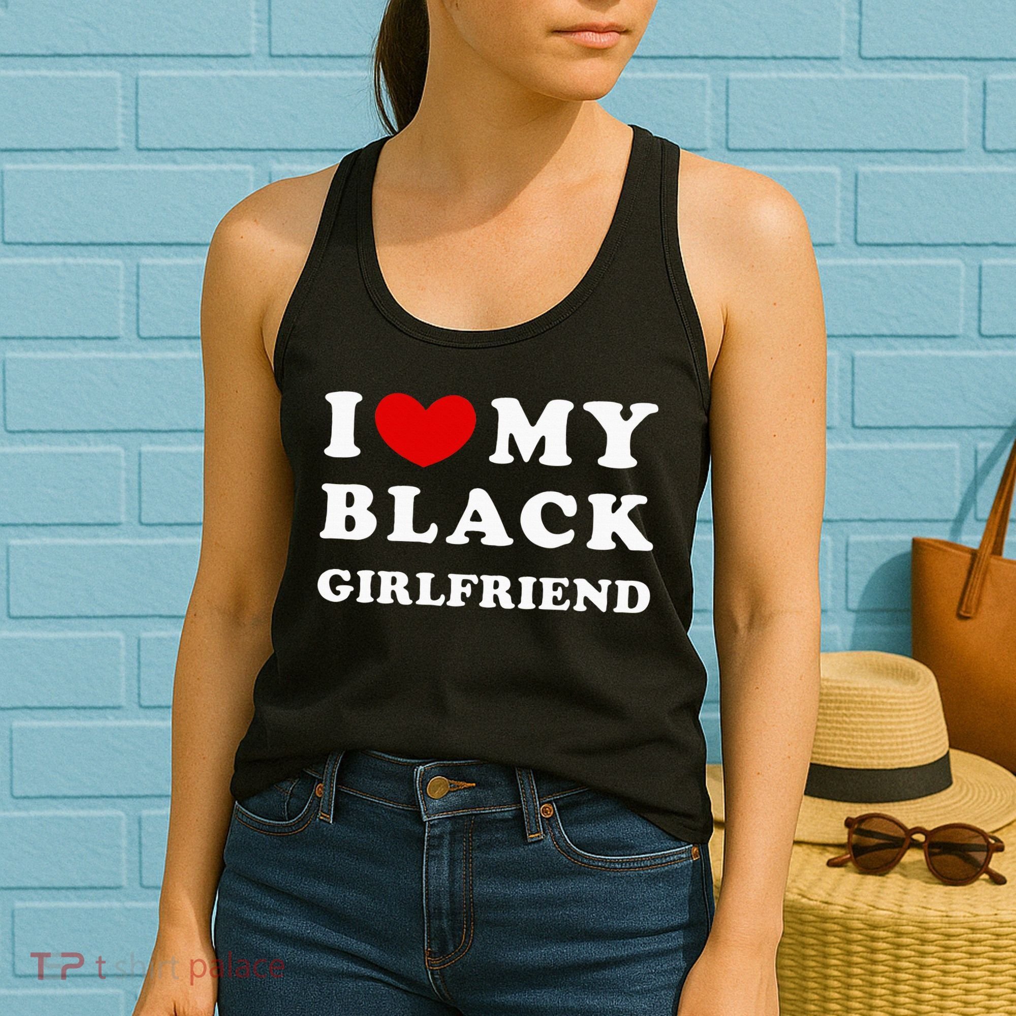 I Love My Black Girlfriend Women's Tank Top