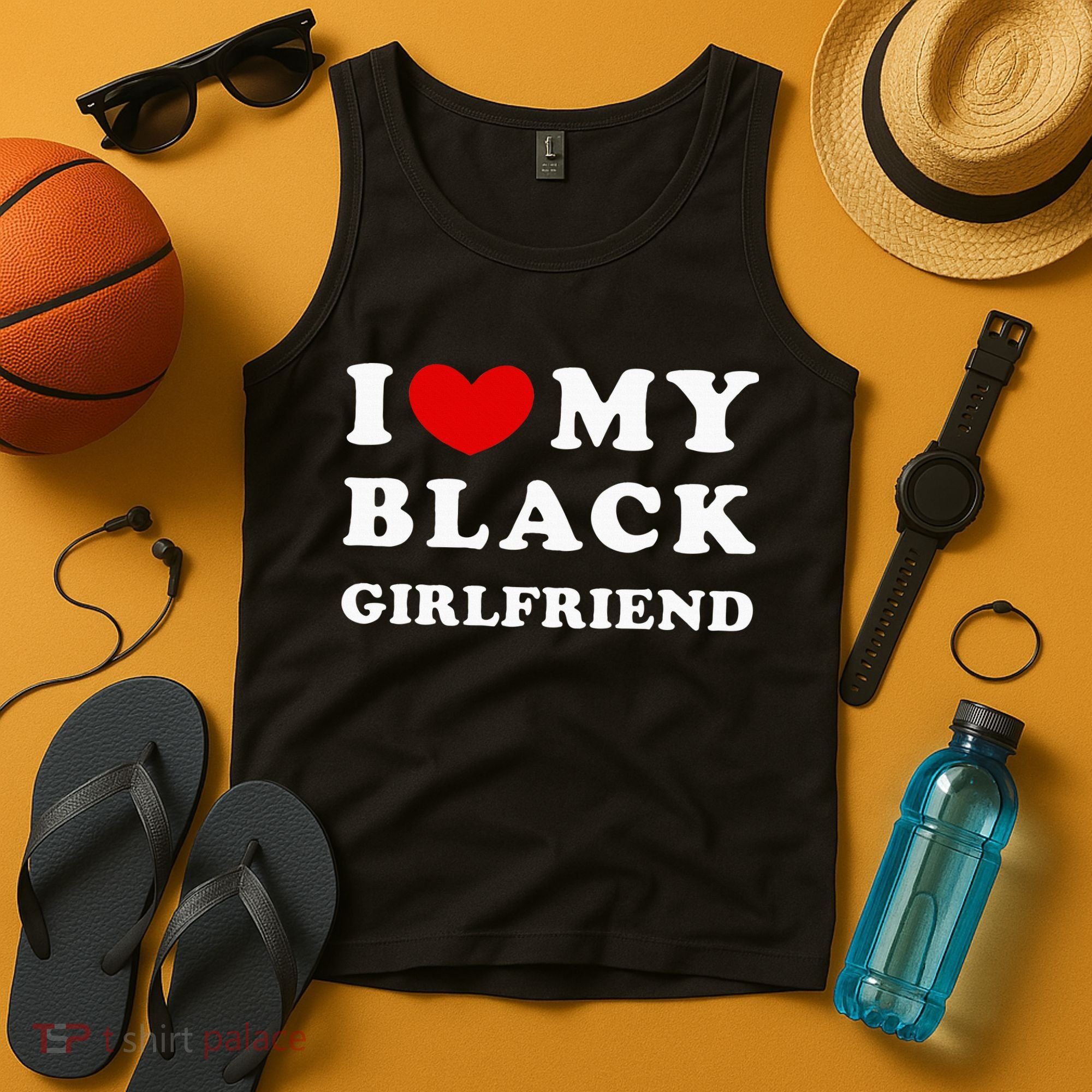 I Love My Black Girlfriend Tank Top