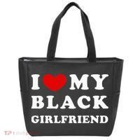 I Love My Black Girlfriend Tote Bag thumb 0