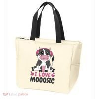 I Love Music Cow Tote Bag thumb 3