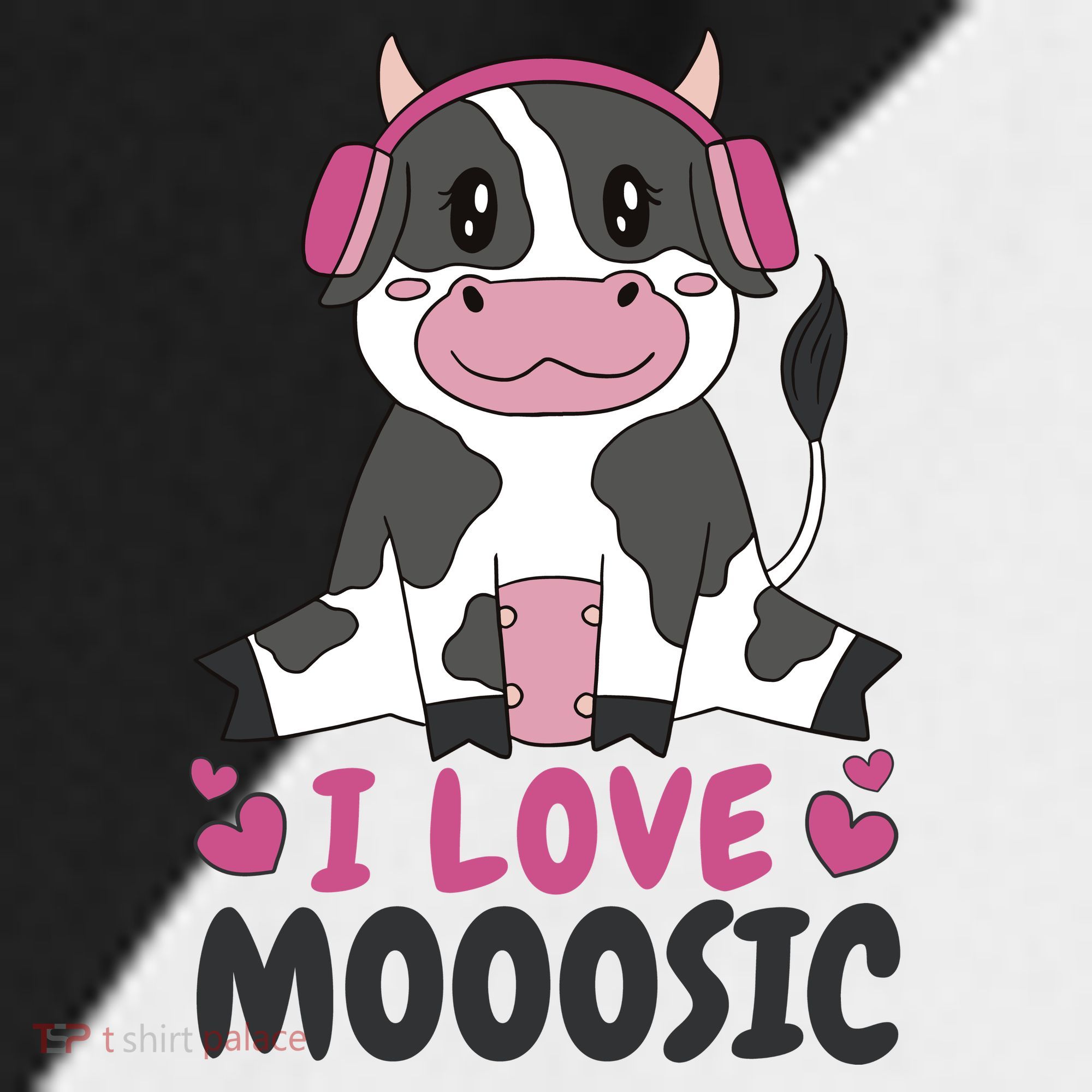 I Love Music Cow Sport-Tek Competitor United Soccer Jersey
