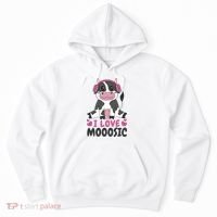 I Love Music Cow Hoodie thumb 0