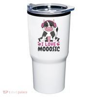 I Love Music Cow Tumbler thumb 0