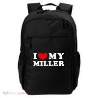I Love My Miller Backpack thumb 0