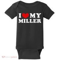 I Love My Miller Baby Bodysuit thumb 0
