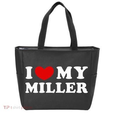 I Love My Miller Tote Bag